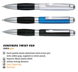 Pinstripe Twist Pen