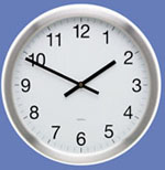 Swift Aluminium Wall Clock