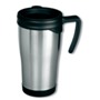 Stainless steel travel mug 0,4 litre capacity