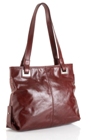 Jekyll & Hide Cow Leather Handbag 8131 - Deep Red, Coffee
