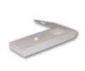 PP FROSTED WHITE DOUBLE PEN CASE