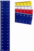 15cm ruler with colour print  - Min Order 100 units