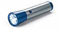 Alluminium torch with 3 LED bulbs. No slip structure handle and