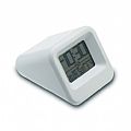 LCD alarm clock and calendar with large LCD display with back li