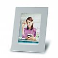 Pure white ceramic phot frame for 10x15cm picture
