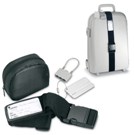 Travel set in 600D nylon pouch