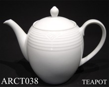 91523 Arctic White Teapot - Min Orders Apply