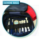 Black 600d Nylon Goodie Bag medium size
