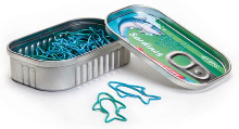 Sardines Canned Paper Clips - Min Order: 12