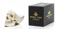 Skull Tidy - White or Black - Min Order: 2 units