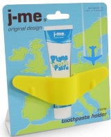 Plane Toothpaste Holder - Yellow or Blue - Min Order: 6 units