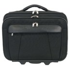Pheme Nylon Laptop Bag - Black
