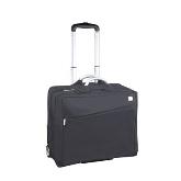 Nylon Airline 48H Business Bag - Rubber wheels Laptop and person