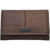 Genuine Leather Libra Purse -  Measures: 140(w) x 90mm(h) - Brow