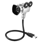 Hollywood Usb Webcam - Silver Hollywood Usb Webcam - Silver