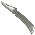 Alpine Biltong Knife - Silver