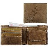 Leather Eagle Wallet -  Measures: 110mm(w) x 90mm(h) x 15mm(d) -