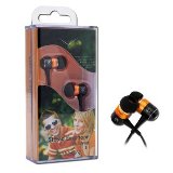 Canyon Headphone - In the ear - 1.35mm - Black and Orange  - 24