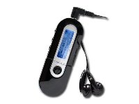Canyon MP3 Player - 4GB Voice recording and FM tuner, USB - Blac