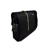 Canyon Messenger Bag - 15.4" - Messenger bag - Black and Green