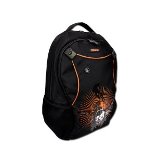 Canyon Backpack Bag for 16 Laptop Black and Orange Design - 24