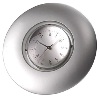Orbitor Clock With Spinning Globe, Clock On One Side, Logo On Ot