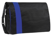Stripe Sling Bag - Blue/Black