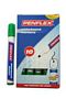 Penflex Wb15 White Marker Bullet Green 10 - Min orders apply, pl