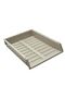 Officer Letter Tray Stackable Grey - Min orders apply, please co