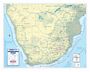 Map Wall Edu Southern Africa Phys M2500 - Min orders apply, plea