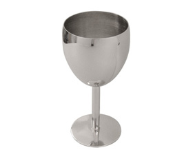 STAINLESS STEEL CAMP WINE GLASS