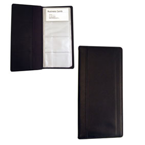 Business Card Book (208 Cards) (25X12Cm)
