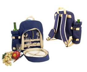 Navy Picnic Backpack For 2