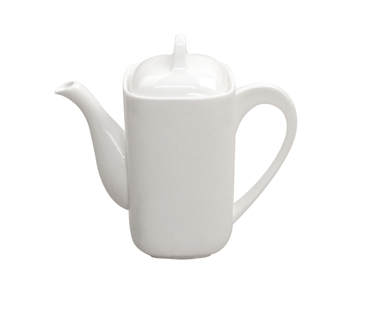 White Bone China  Teapot 720Ml (4 Pe