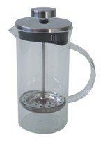 Glass And Stainless Steel Deluxe Coffee Plunger (350Ml)