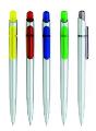 Ballpoint Pen Silver Body - Avai in assorted colours