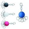 Multi Keyring Round Shape - Avai in assorted colours