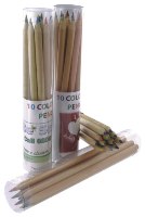 FSC Sustain Wood Colouring Pencils - Plain Pencils & Full Colour