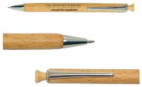 Sustainable Wood (FSC) Mechanical Pencil - Plain - Min Order: 25