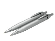 Dolphin Ballpen/Pencil set - boxed - silver