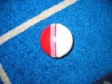 Cw Polysoft Dual Cricket Ball 1/2 Red , 1/2 White - Jnr