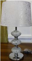 Lamp - Knightly (crystal + metal) - with shade H 35x71cmPlease n