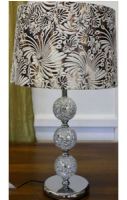 Lamp - Costner (crystal + metal) - with shade L 37x62cmPlease no