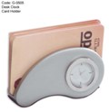 Desk Clock Card Holder
