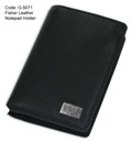 Fisher Leather Notepad Holder