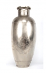 Nickel Plated Vase Medium 60Cm