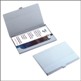 SMOOTH METAL BUSINESS CARD HOLDER