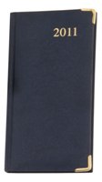 Slimline Executive Weekly Diary - Avail in: Navy