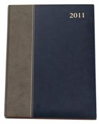 A4 2 Tone Excutive Diary - Avail in: Navy