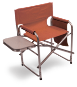Deluxe Directors Chair - Terracotta